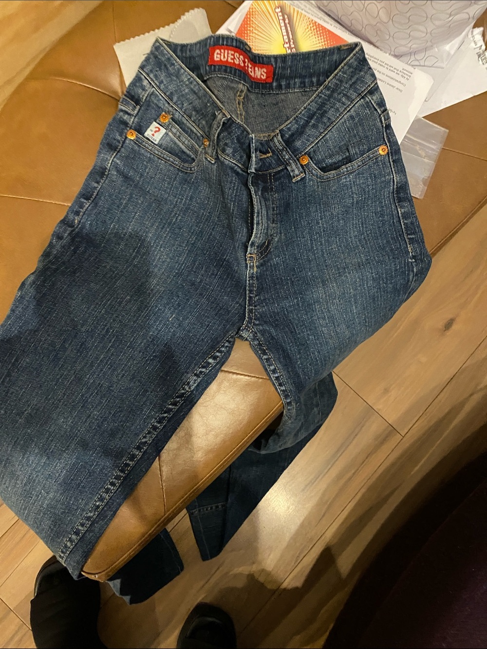 Guess Blue Mid Wash Denim Jeans